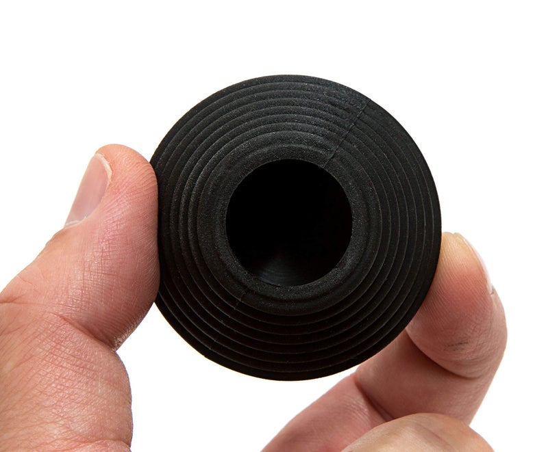 StopShroom Tub 2 Pack Universal Stopper for Bathtub and Bathroom Sink Drains  Black Plug 2pk  2 Count - Image 4